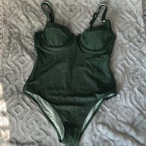 Cupshe Green One-Piece Swimsuit